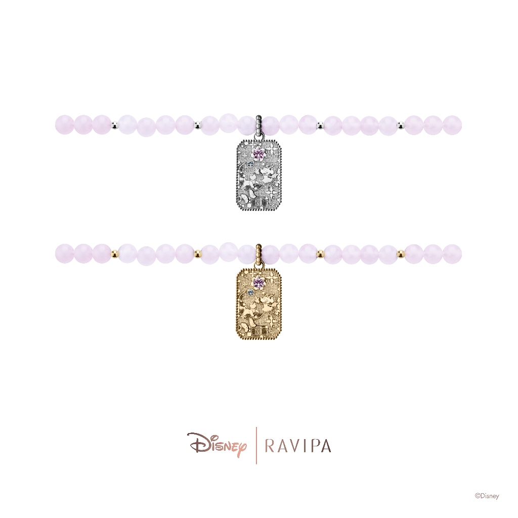 Ravipa | Once Upon the Empress and Rose Quartz Bracelet - สร้อยข้อมือ