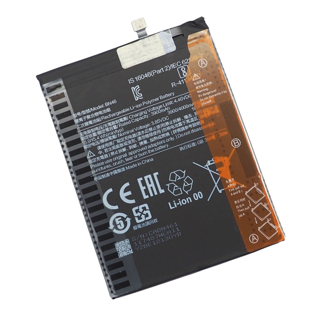 แบตเตอรี่ Xiaomi Redmi Note 8 (BN46) รับประกัน 3 เดือน แบต Xiaomi Redmi Note 8