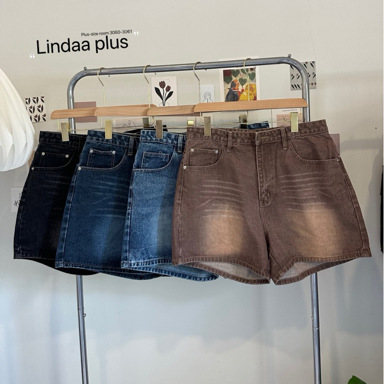 Jeansy Cutie Shorts กางเกงยีนส์ขาสั้นสำหรับสาวพลัสไซซ์