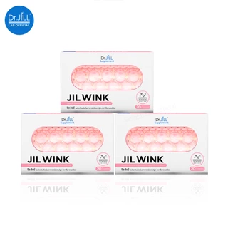 [ร้านบริษัท] 2 แถม 1 Dr.JiLL Jil Wink ลดสิว ผิวเรียบเนียน กระจ่างใส 60 แคป จิลวิงซ์ ดร จิล