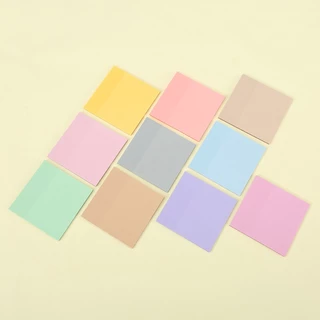(มีสีให้เลือกเยอะมาก!!) กระดาษโน้ตใส กระดาษโน้ตใสมีกาว โน้ตแบบใส มีหลายสีและขนาด ใช้งานสะดวก llร้านคนไทย ส่งจากไทยll