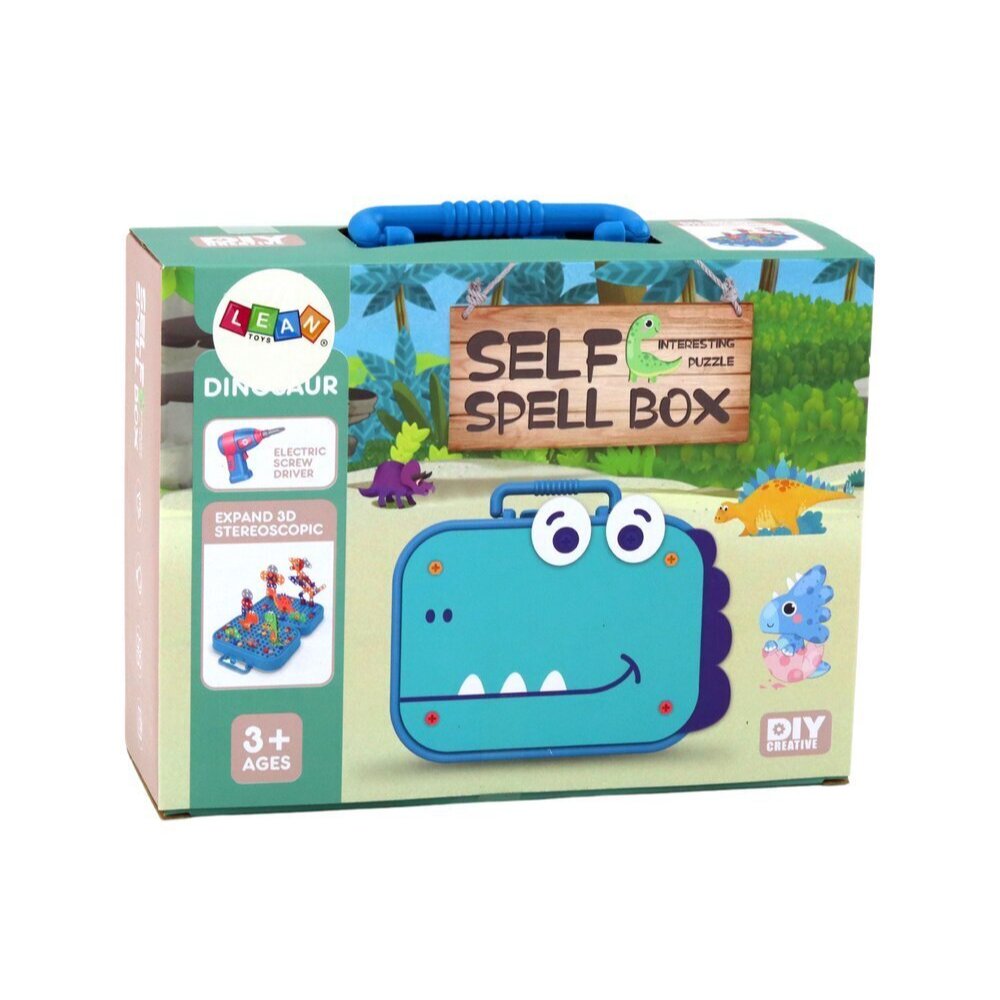 🧰🦖 ชุดของเล่น “ช่างน้อยสร้างเมือง” พร้อมไดโนเสาร์ – 227 ชิ้นในกระเป๋าเดียว!