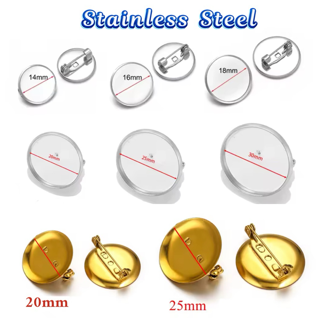 TD183 ถาดทำเข็มกลัดสแตนเลสแท้ 100%