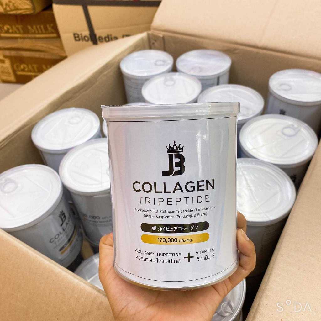 JBcollagen เจบี คอลลาเจน ไตรเปปไทด์จากญีปุ่น JB คลอลาเจน ไตรเปปไทด์ ขนาด170,000 มิลลิกรัม JB Collage