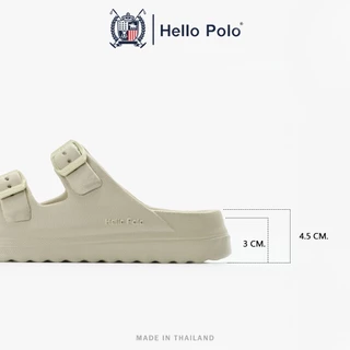Hello Polo รองเท้าแตะผู้หญิง รองเท้าแตะผู้หญิงแฟชั่น สายคาดคู่ เบาสบาย พื้นนุ่มมาก กันลื่นและทนทาน ลำลอง วัสดุEVA HP8051