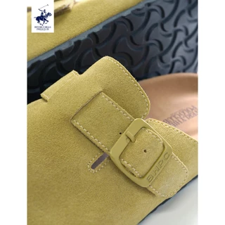BEVERLY HILLS POLO CLUB New In! รองเท้าแตะสวมหนังกลับ รุ่น LAS9001 สำหรับคุณผู้หญิง