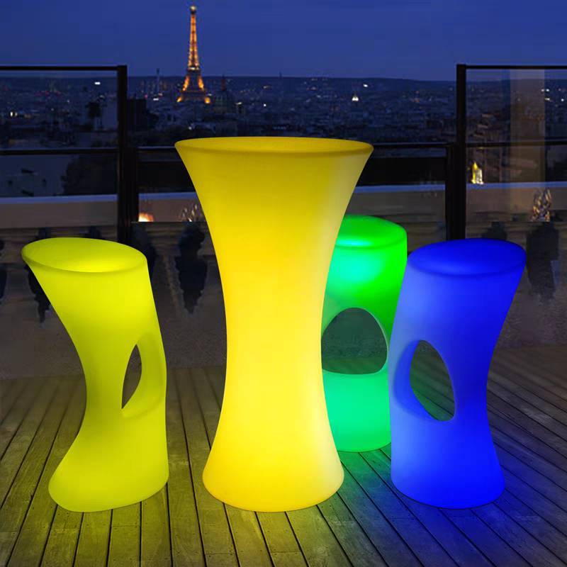 เก้าอี้บาร์ LED เก้าอี้สูง 80 cm เก้าอี้ Bar table LED🧣🧣