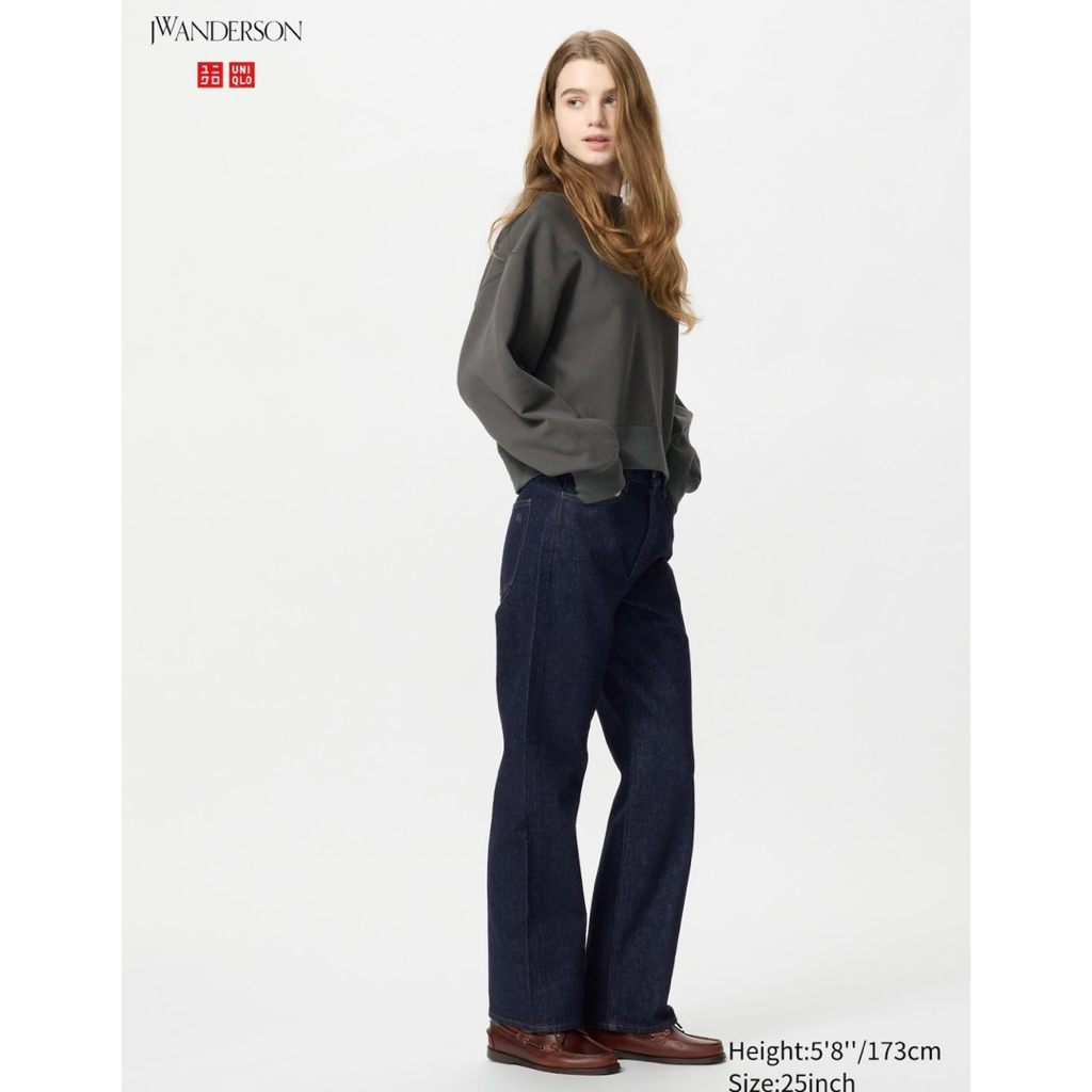 Uniqlo x JWA ( JW ANDERSON) เอว 26 สีกรมท่า ส่งต่อ 900