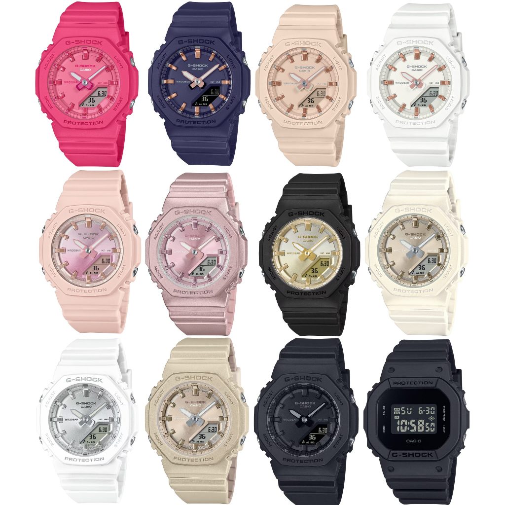 พร้อมส่ง  G-shock mini 40.2 มม GMA-P2100 GMA-P2110 GMD-S5610BB แท้ประกัน ศูนย์ไทย 1 ปี