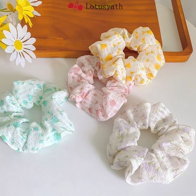 หวาน อารมณ์ดี เชือกคาดผมลำไส้ใหญ่ หางม้า ที่คาดผม ไฮเอนด์ เชือกคาดผม