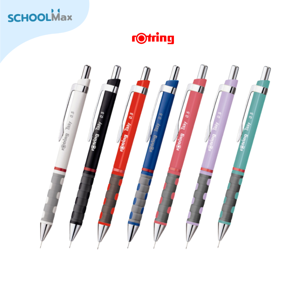Rotring ดินสอกด ดินสอกดรอตริ้ง รุ่น ติ๊กกี้ ขนาด 0.5 มม. Rotring Tikky Mechanical Pencil 0.5 mm/ด้าม