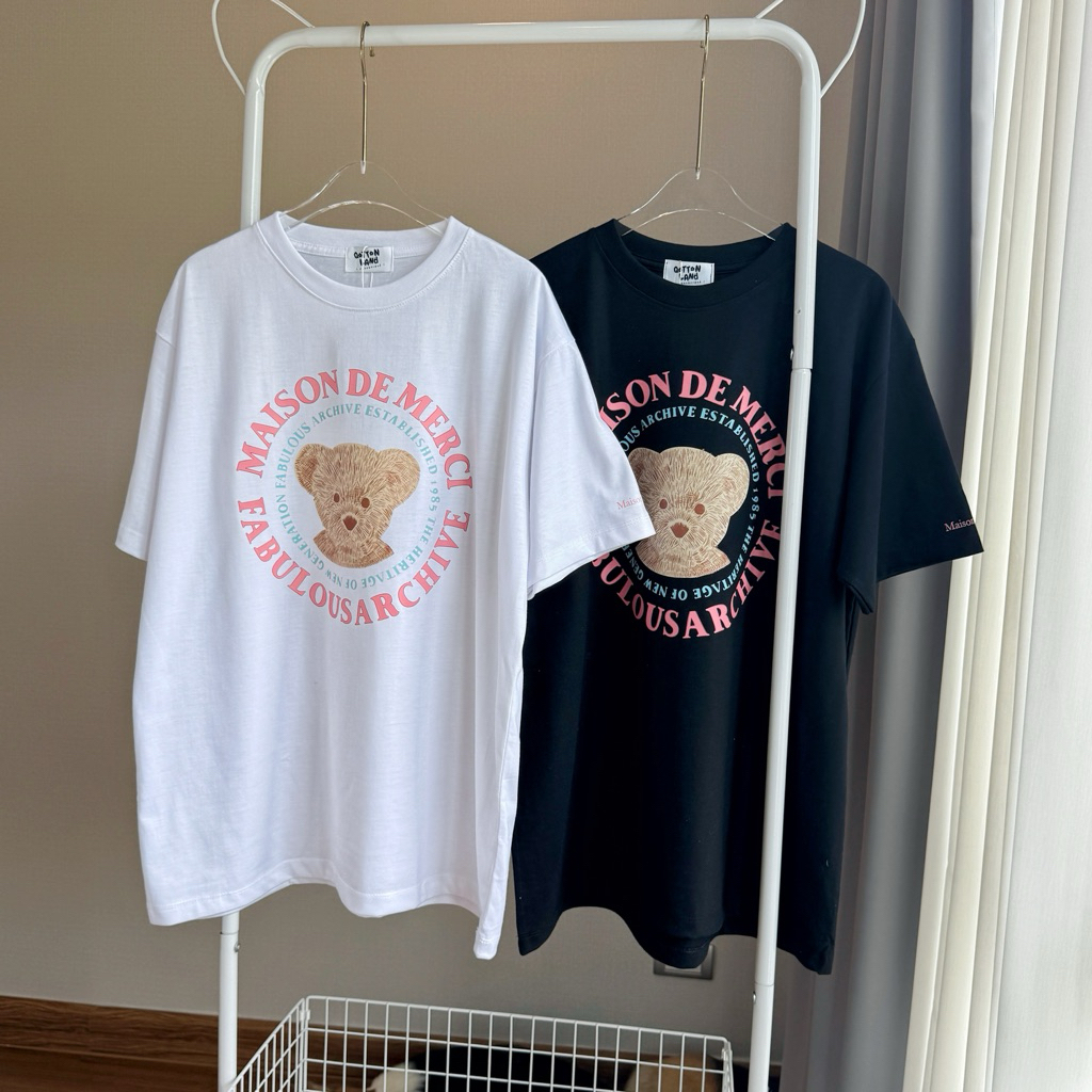เสื้อยืดโอเวอร์ไซส์ QL Maison de merci