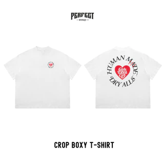 เสื้อยืดครอป (เวียดนาม) คอฟิตเนื้อผ้า Cotton เกรดพรีเมี่ยม เนื้อผ้าเนียนนุ่มไม่ระคายเคืองผิว ใส่สบาย
