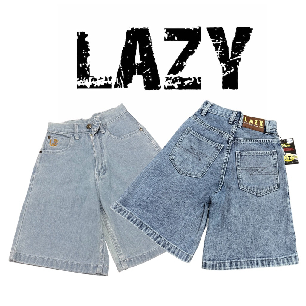 กางเกงยีนส์ Lazy Kid สำหรับเด็กผู้หญิงและผู้ชาย