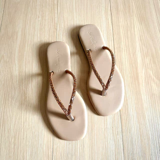 A'nolyn รุ่นคีบเพชร รองเท้าแตะพื้นนุ่ม (size 36-43) พร้อมกล่อง