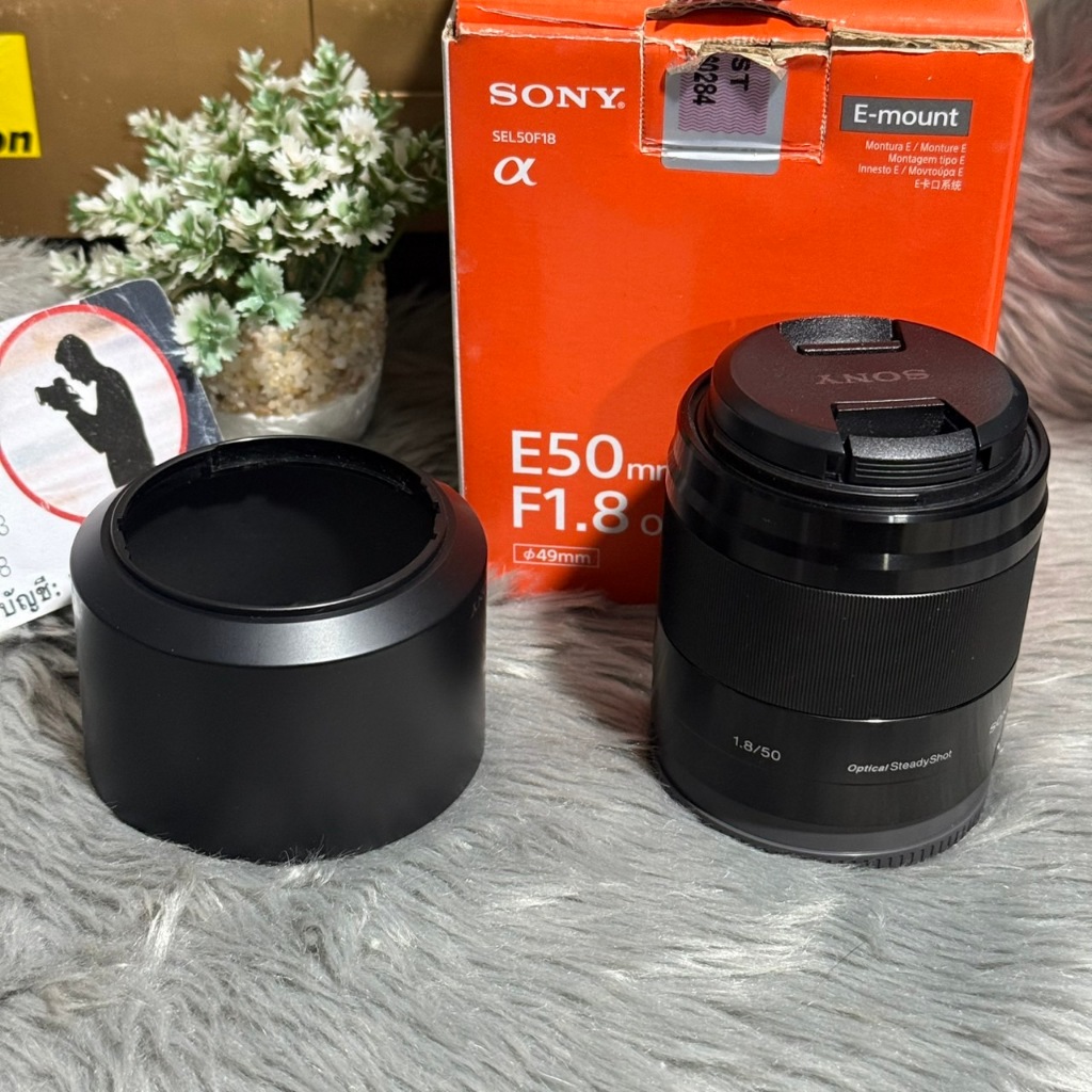เลนนส์ sony 50 f1.8 oss