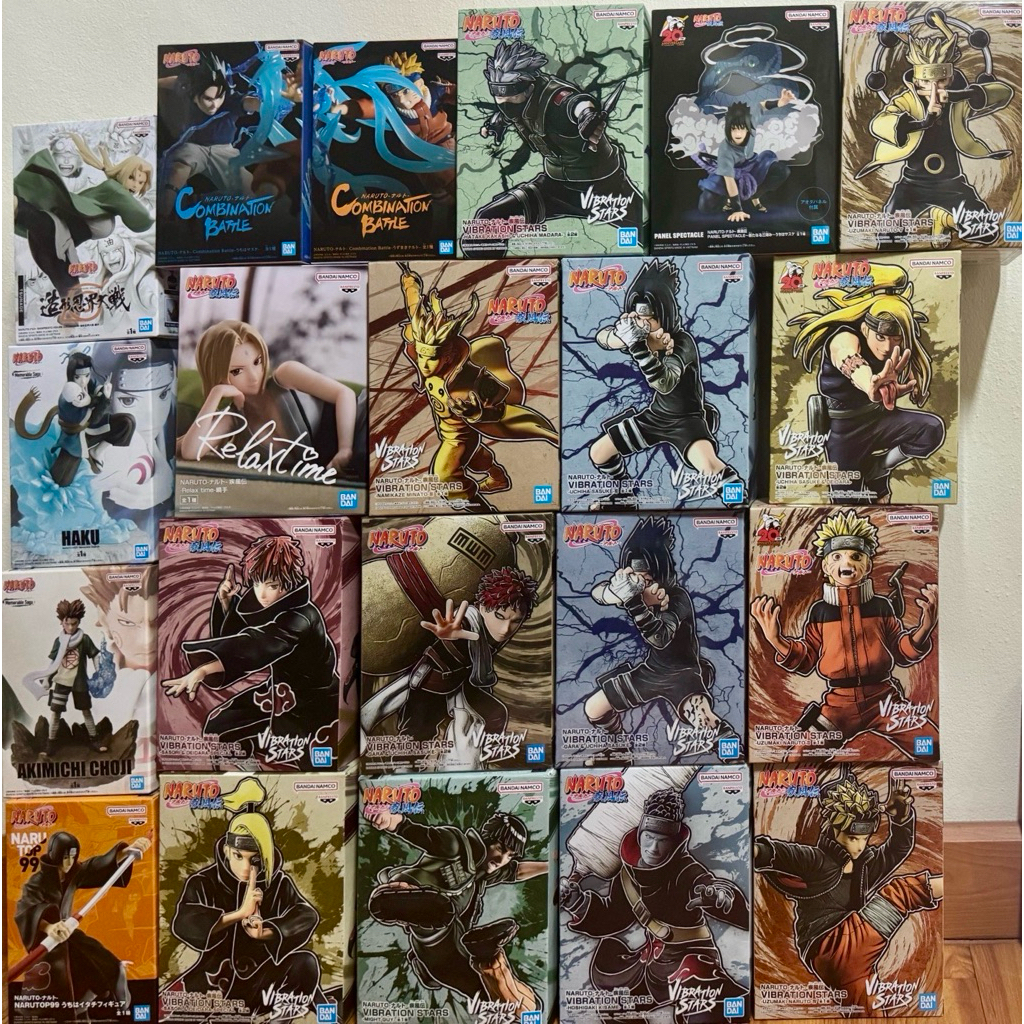 Banpresto Naruto Crane game ตัวซ้ำ ไม่รวมฐานใส