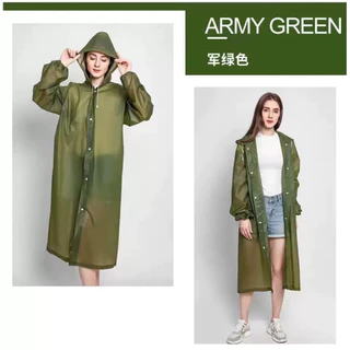 kingshopping（140）เสื้อกันฝน EVA เสื้อกันฝนผู้ใหญ่ คุณภาพดี น้ำหนัก140 กรัม