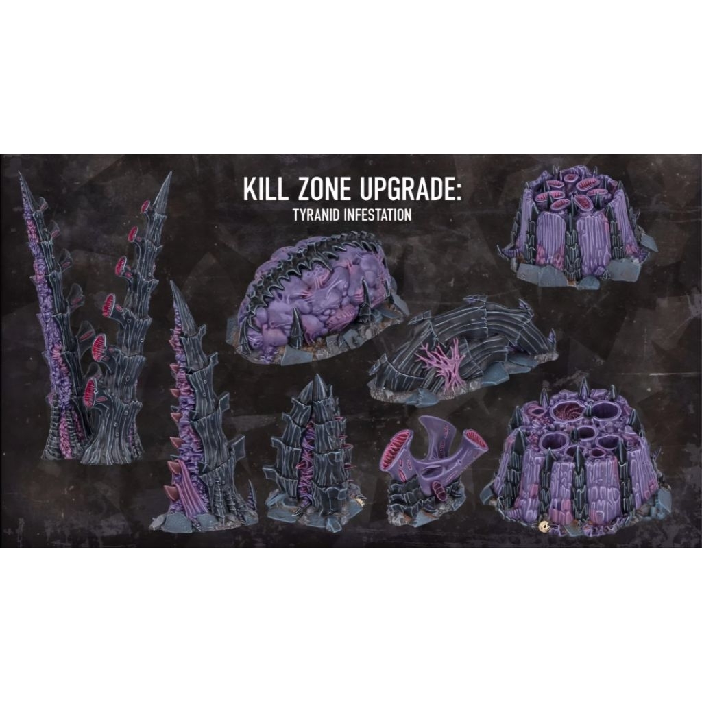 พร้อมส่ง Warhammer 40k: Terrain: Killzone Upgrade: Tyranid Infestation ×1