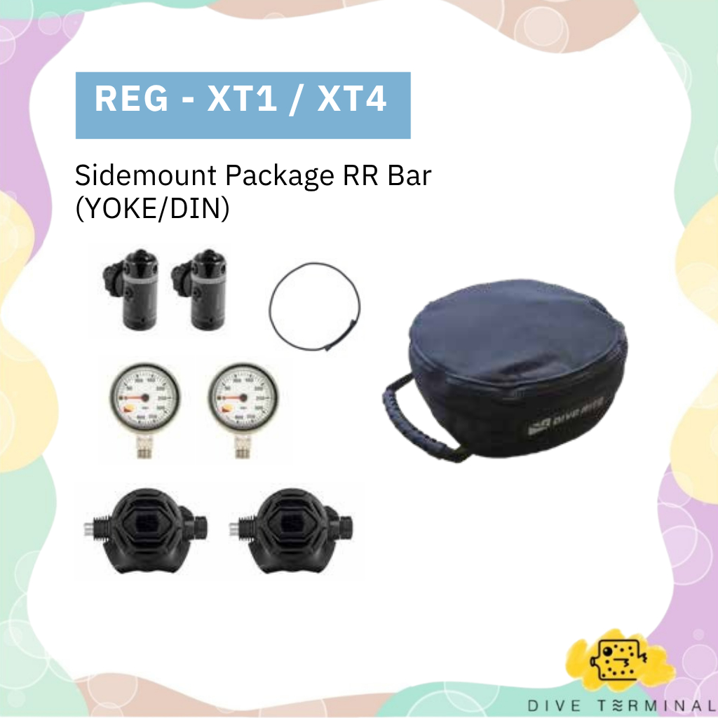 Dive Rite XT1 / XT4 Regulator System - ชุด Regulator สำหรับนักดำน้ำขั้นสูง