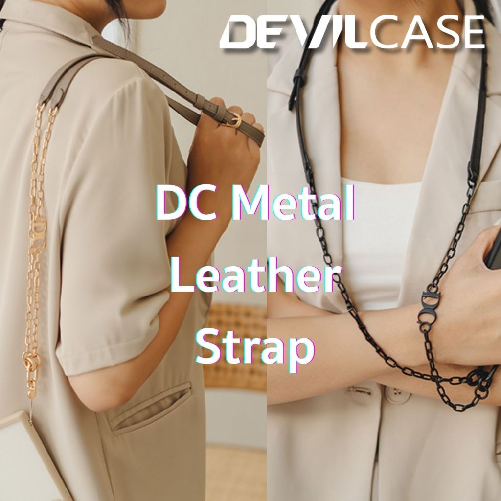 สายคล้องโทรศัพท์ Devilcase DC Metal Leather Strap