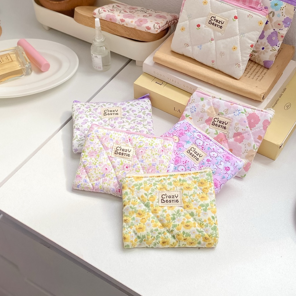 Crazy Bestie - small card & coin purse🌸(CB02)