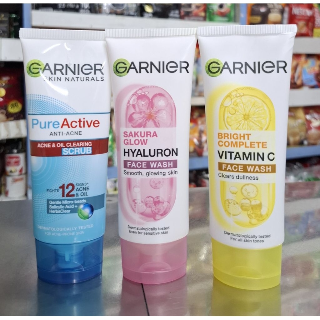 Garnigr Foam โฟมล้างหน้าการ์นิเย่ ปริมาณสุทธิ 100 กรัม(เลือกสูตร)