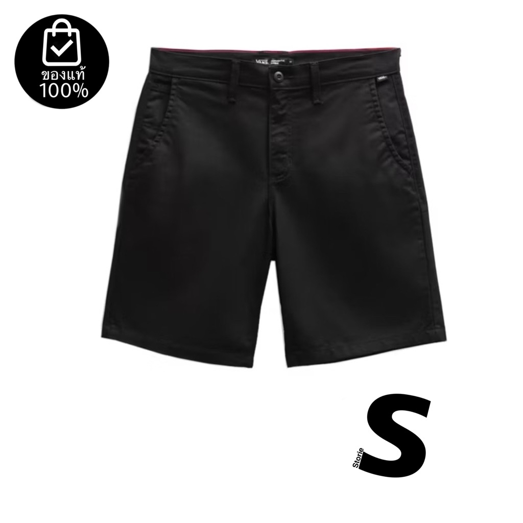 กางเกงขาสั้นVANS AUTHENTIC CHINO RELAXED SHORTS BLACK สินค้ามีประกันแท้