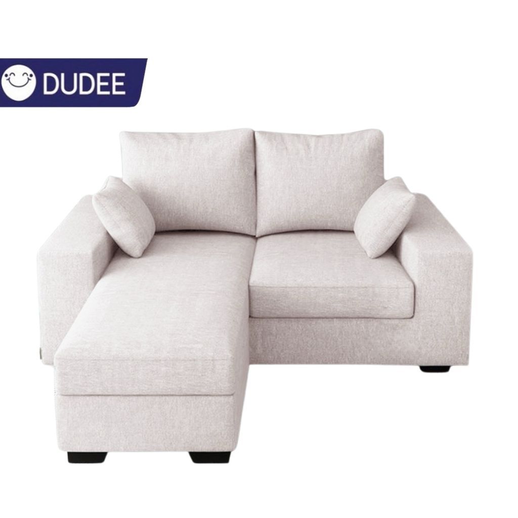 DUDEE โซฟาพร้อมที่พักขา รุ่นSF-60 สามารถใช้งานได้ทั้งนั่งและนอน นุ่มสบาย สไตล์มินิมอล ทันสมัย
