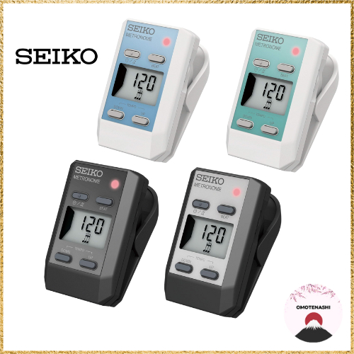 SEIKO DM51 Clip-on Digital Metronome with Adjustable Volume and Mute