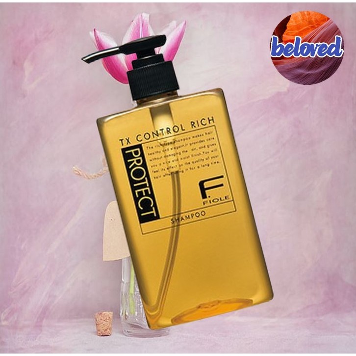 FIOLE TX Control Rich Shampoo 300 ml แชมพูช่วยเพิ่มความชุ่มชื้นให้กับเส้นผม