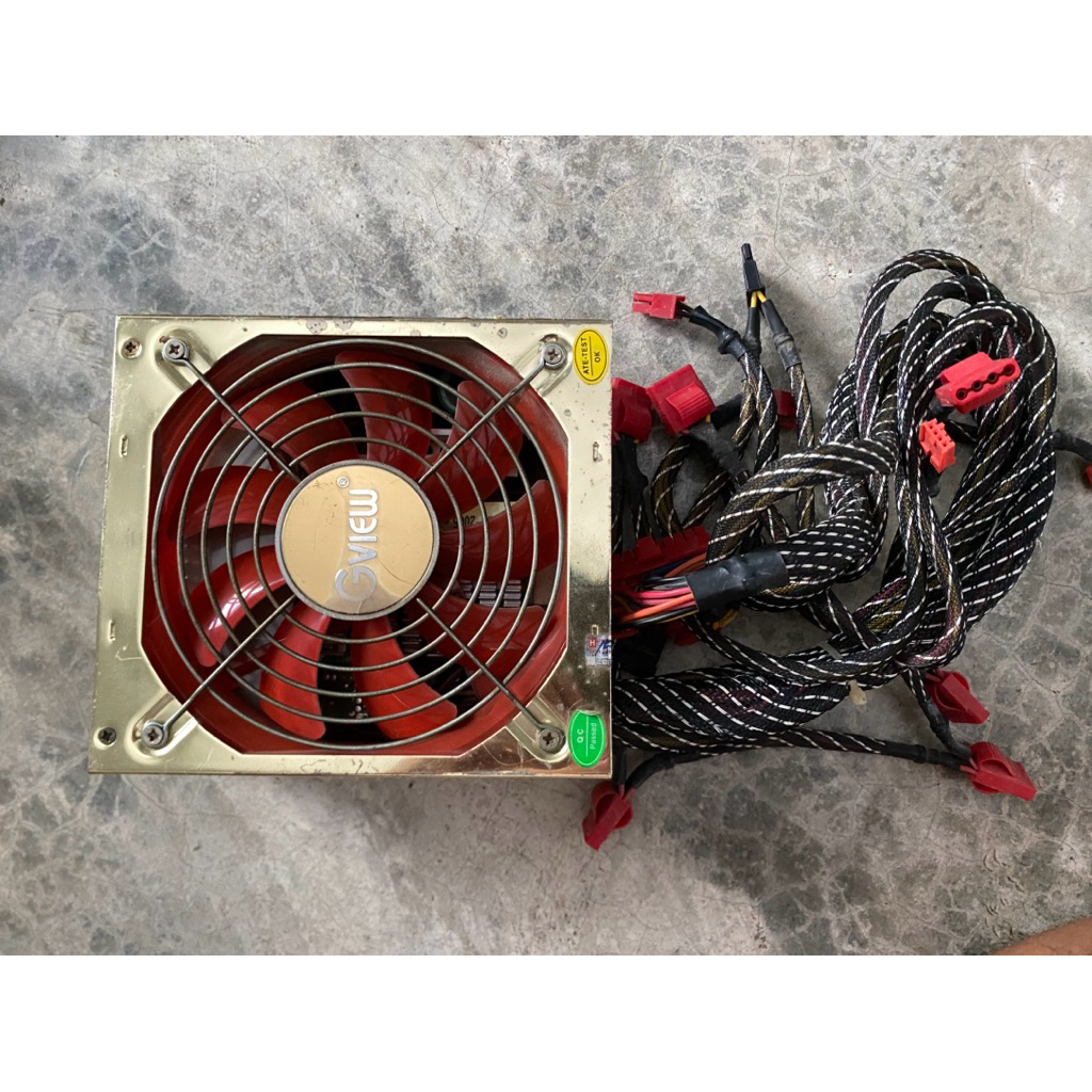 ⭐️Power supply Gview 550W มือสอง✅