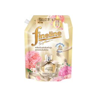 Fineline ไฟน์ไลน์ ผลิตภัณฑ์ปรับผ้านุ่ม สูตรเข้มข้น ดีลักซ์ กลิ่นเทนเดอร์ 1,000 มล., สีทอง