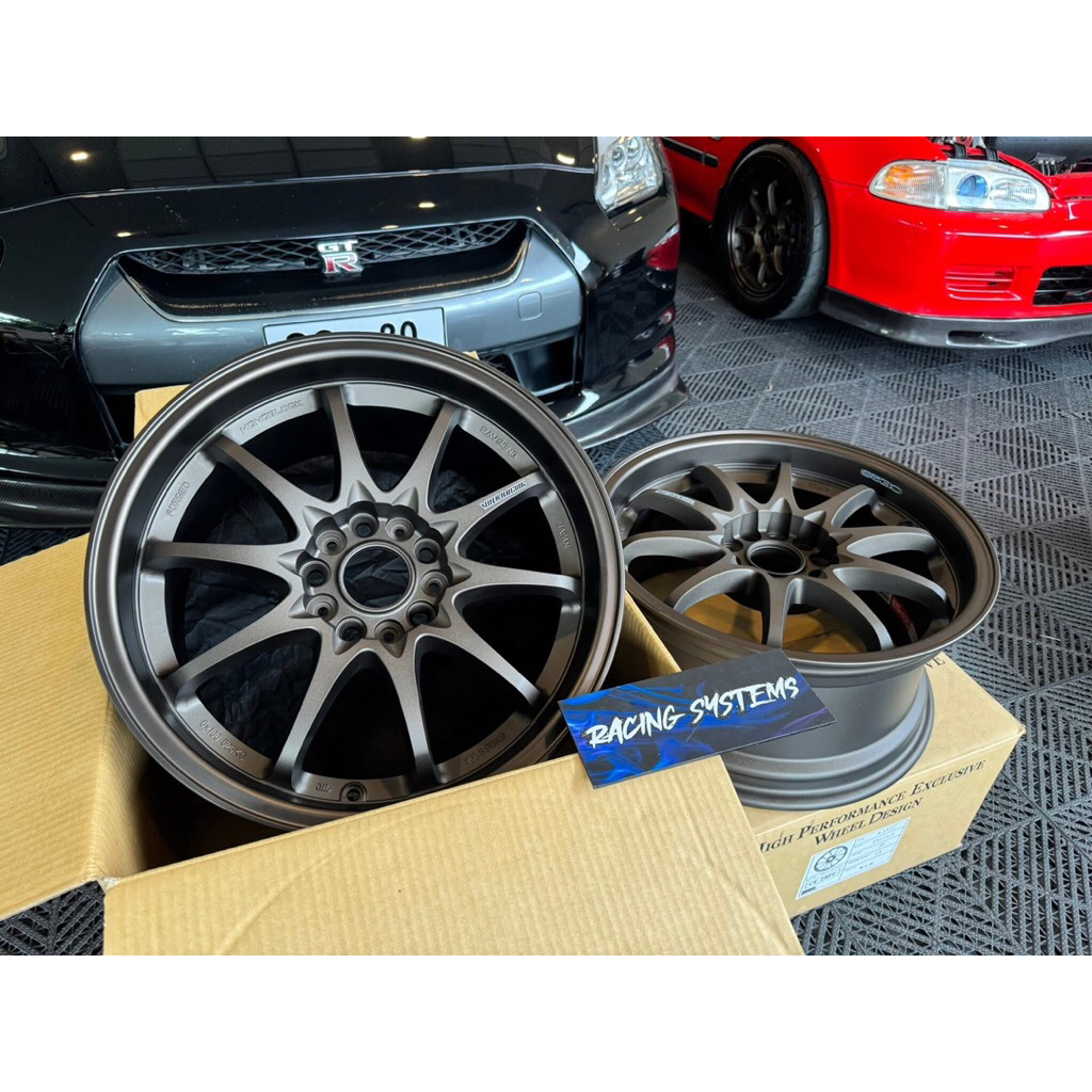 ล้อ CE28 ขอบ17” 5รู114 (สีเทียบแท้ RCS code) จากพี่ตั้ม RacingSystems.