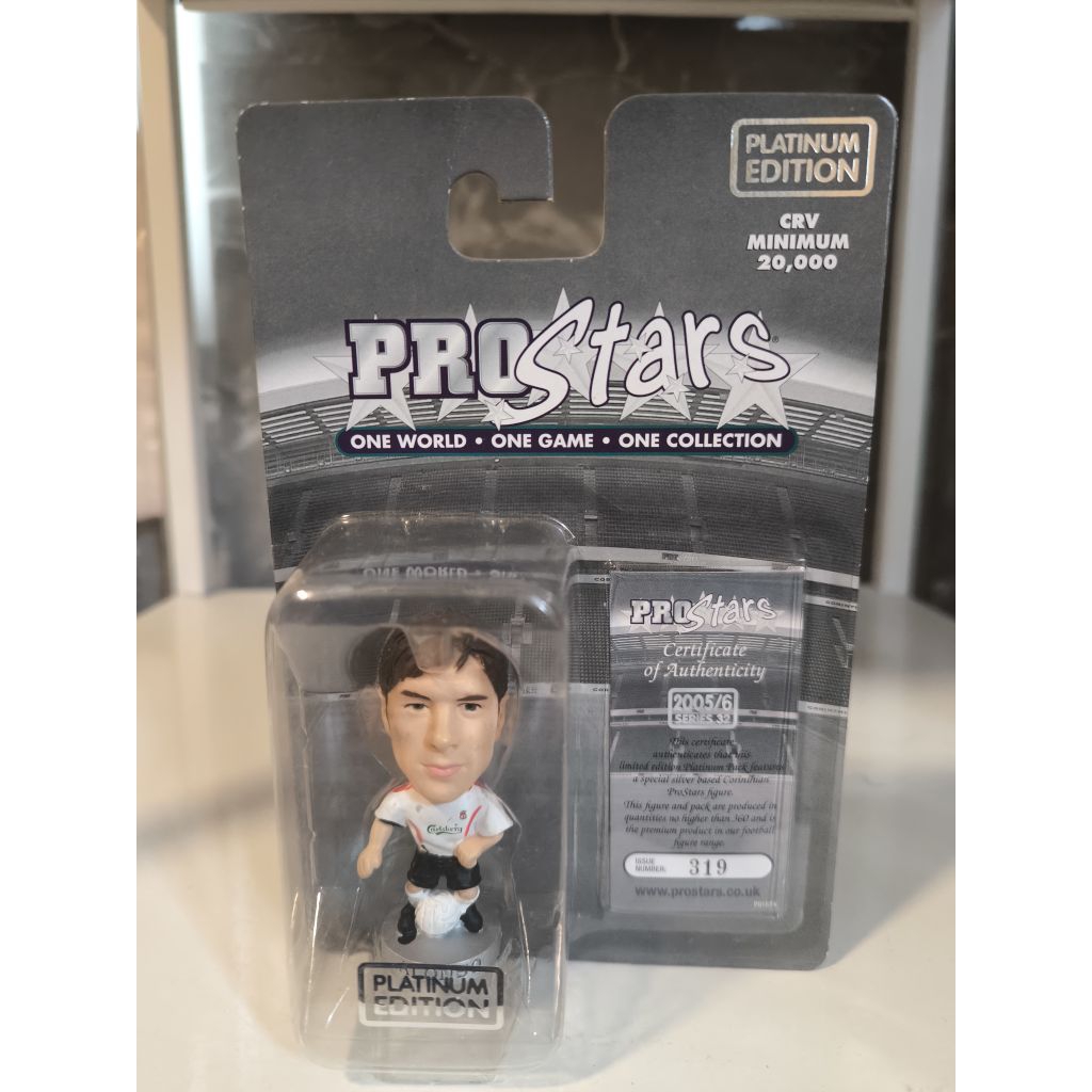 โมเดลนักฟุตบอล ชาบี อลอนโซ่ โปรสตาร์แพลตตินั่มลิเวอร์พูล Xabi Alonso Prostars Plattinum Liverpool ขน