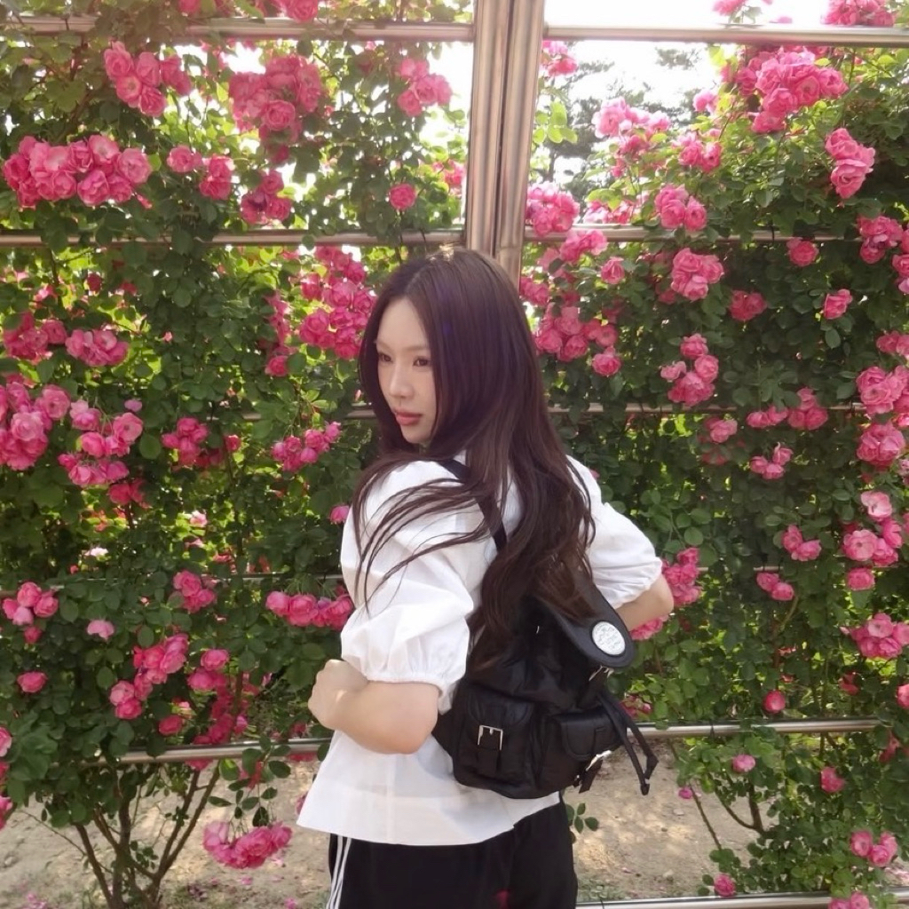 พร้อมส่ง l Lotsyou Nostalgia chubby backpack กระเป๋าเป้รุ่นฮิต ไอดอลเกาหลีใช้กันเยอะมาก - รูปที่ 5