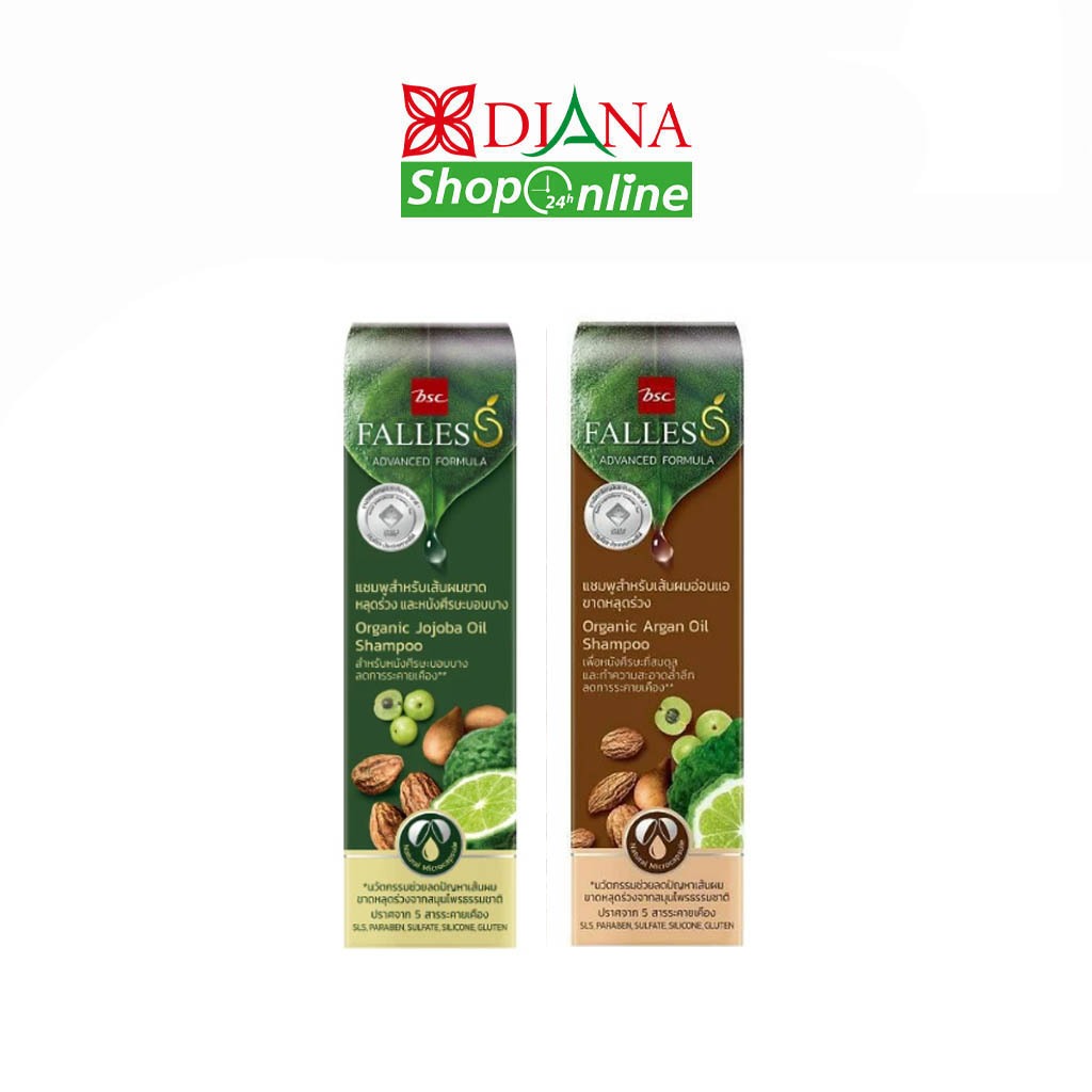 BSC ฟอลเลส แชมพูสำหรับผมขาดหลุดร่วง 230มล.