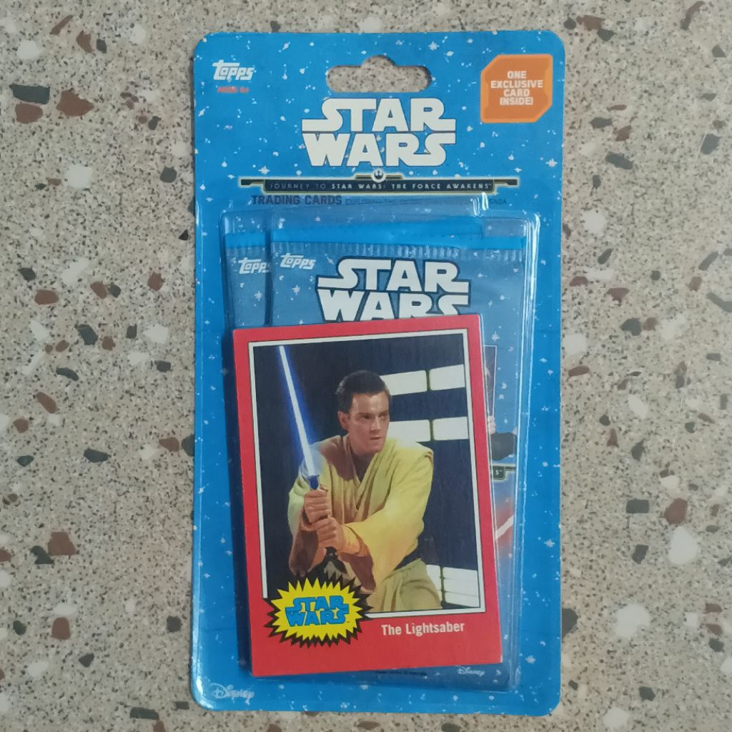 (Sealed Blister Pack) ซองสุ่มการ์ด สตาร์วอร์ ( STAR WARS JOURNEY TO STAR WARS : THE FORCE AWAKENS TRADING CARDS )