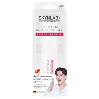 SKYNLAB - Premium Refreshing Mouth Spray #Apple Chamomile 10 ml. สกินแล็บ สเปรย์ระงับกลิ่นปาก
