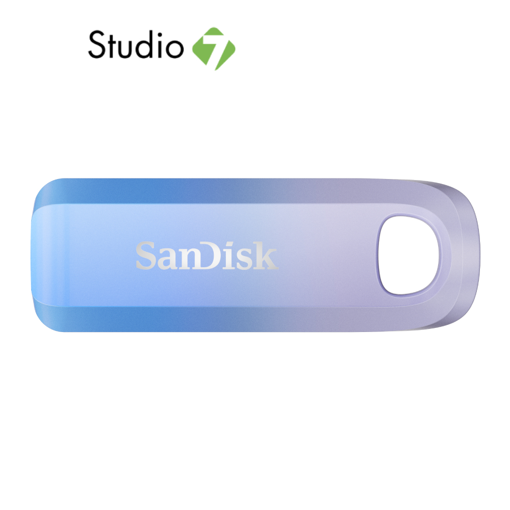 แฟลชไดร์ฟ SanDisk Creator USB Drive Type-C Blue ombre by Studio 7