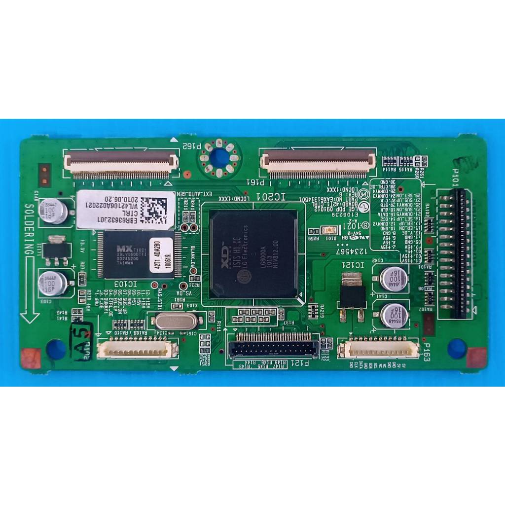 บอร์ดโลจิก LOGIC ทีวีพลาสม่า LG สำหรับรุ่น 42PJ250R , 42PJ350R , 42PJ650R พาสบอร์ด EBR63632301