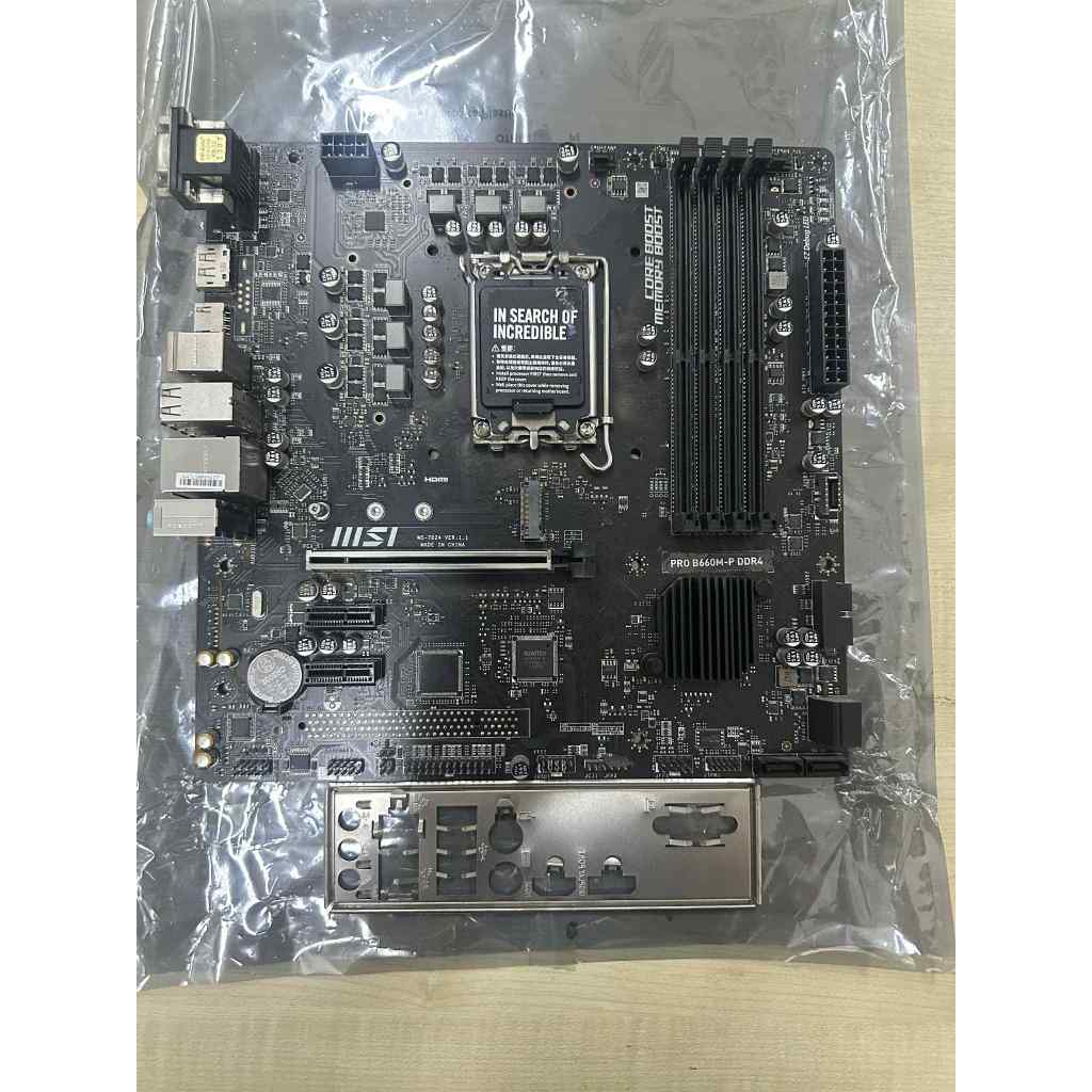 MSI B660M-P DDR4 [มือสอง] (ไม่มีกล่อง)
