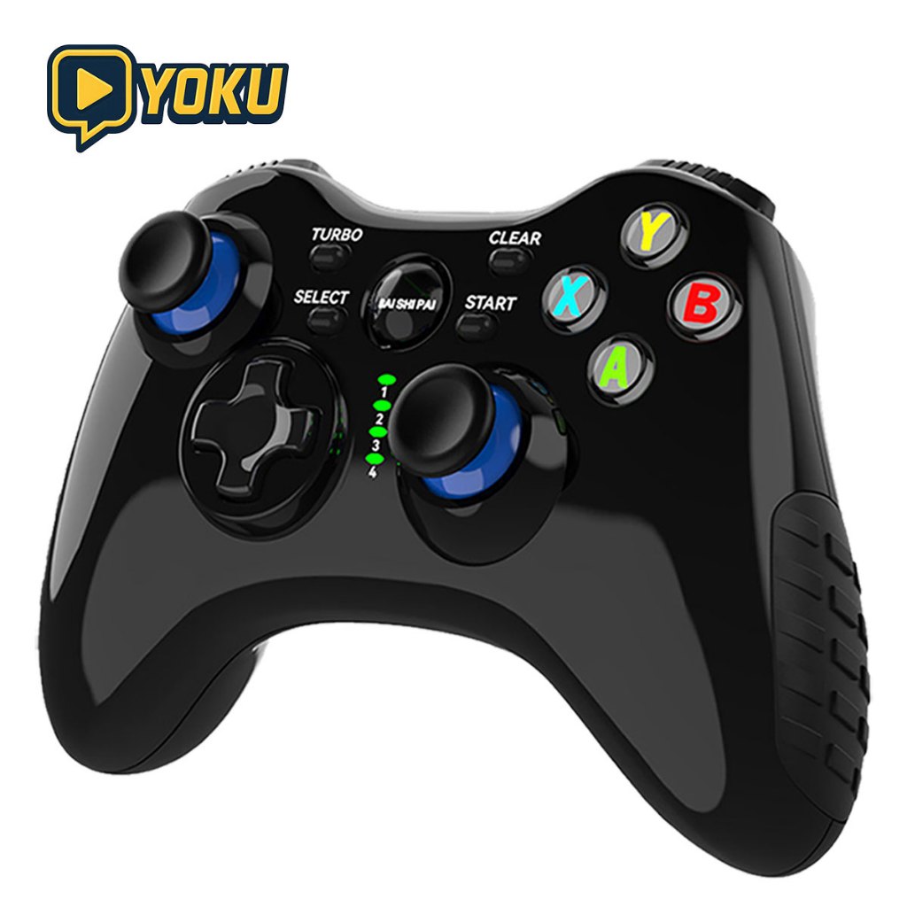 จอยเกม จอยสติ๊ก xbox360 2.4G ไร้สาย จอย xbox Joystick เกมแพด สนับสนุน PC/Android/TV Box