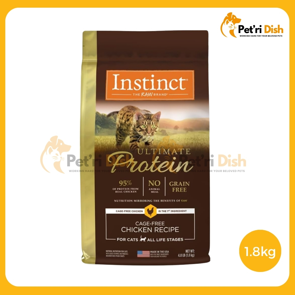 Instinct Ultimate Protein Cage-Free Chicken Recipe Cats 1.8kg