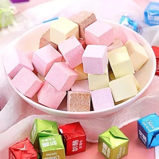 kondee ลูกอมนมชีสลูกเต๋ารวมรส ถุงละ 500 กรัม, 1 กิโล และ 2.5 กิโล (พร้อมส่งจากในไทย)