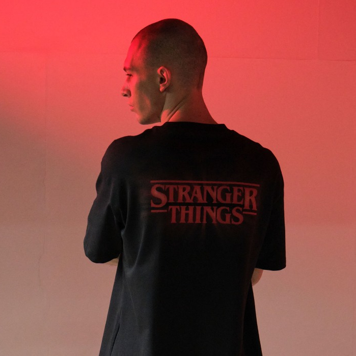 era-won เสื้อยืดเอราวอนแขนสั้น T-Shirt Oversize สกรีน stranger things สี Red Stranger