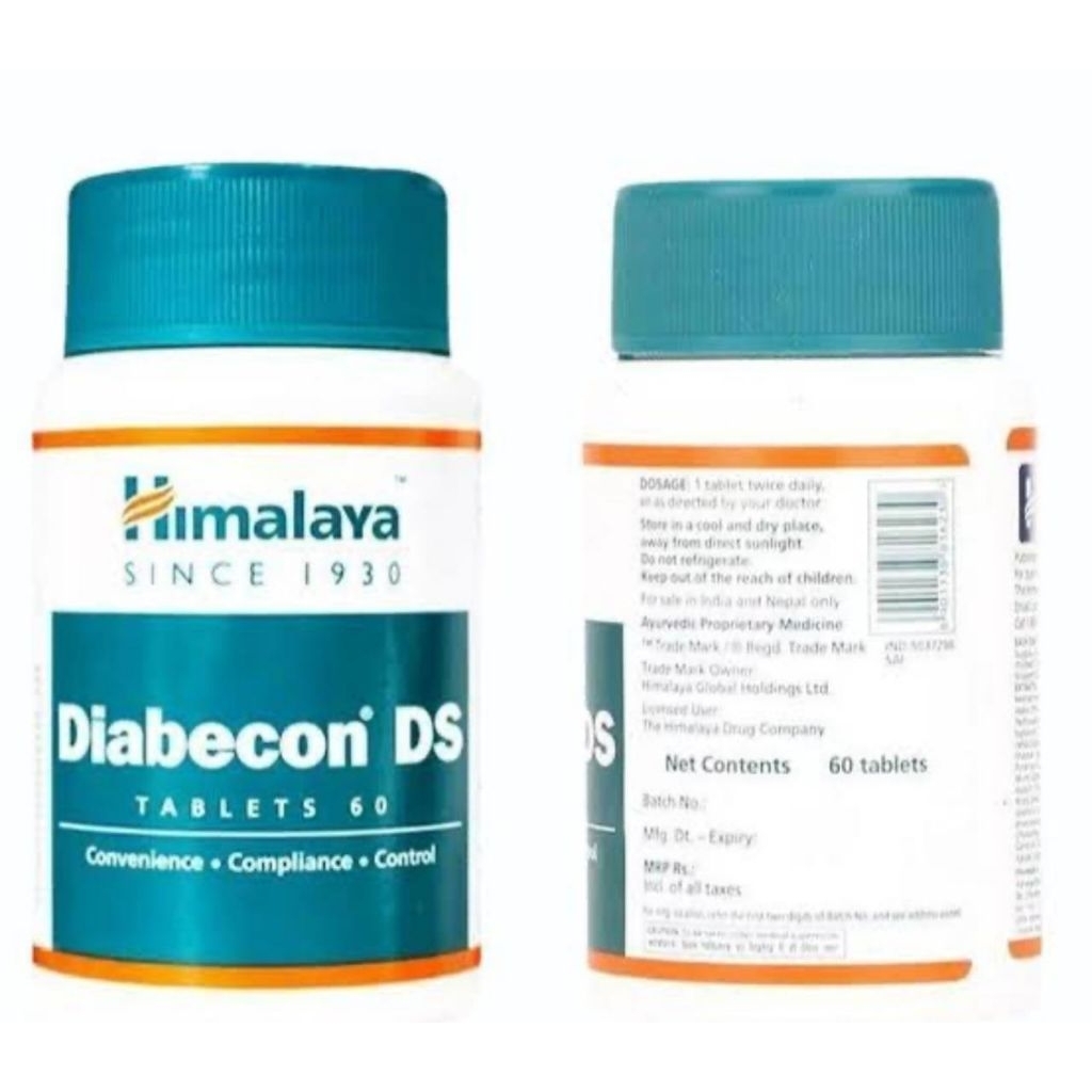 Diabecon Ds reduce excessive blood Sugarไดอาเบคอนดีเอส ลดน้ำตาลในเลือดเกิน 60 เม็ด