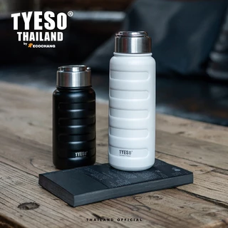 TYESO ของแท้ รุ่น Caterpillar แก้วหนอนผีเสื้อ สแตนเลสเกรด 304 แท้ เก็บร้อน-เย็นได้ พกพาสะดวก ดีไซน์สวย มีหลายสีให้เลือก
