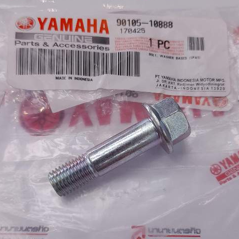 9010510888 โบ๊ลท์ขาตั้งข้าง R15 MT-15 XSR-155 M-slaz แท้ YAMAHA 90105-10888