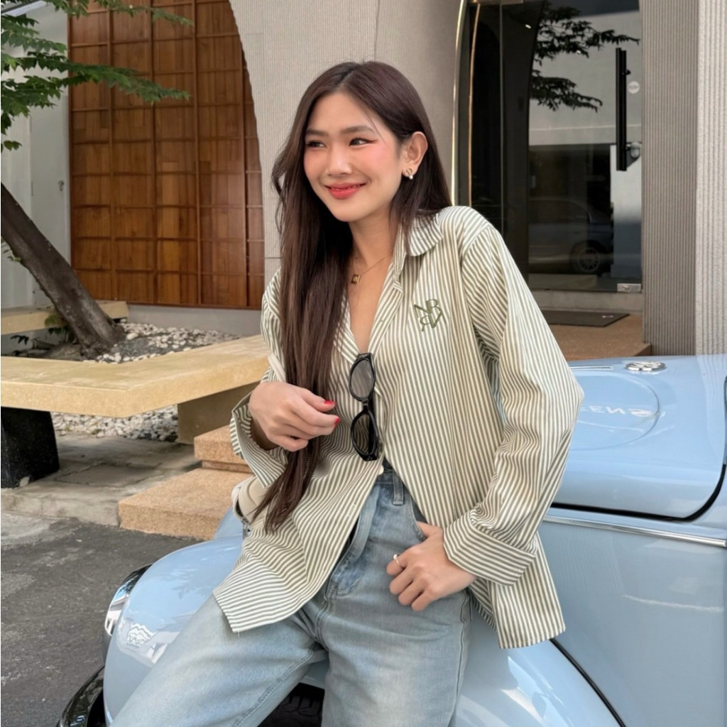 NICHARIS - เสื้อเชิ้ต รุ่น NR Basic Shirt